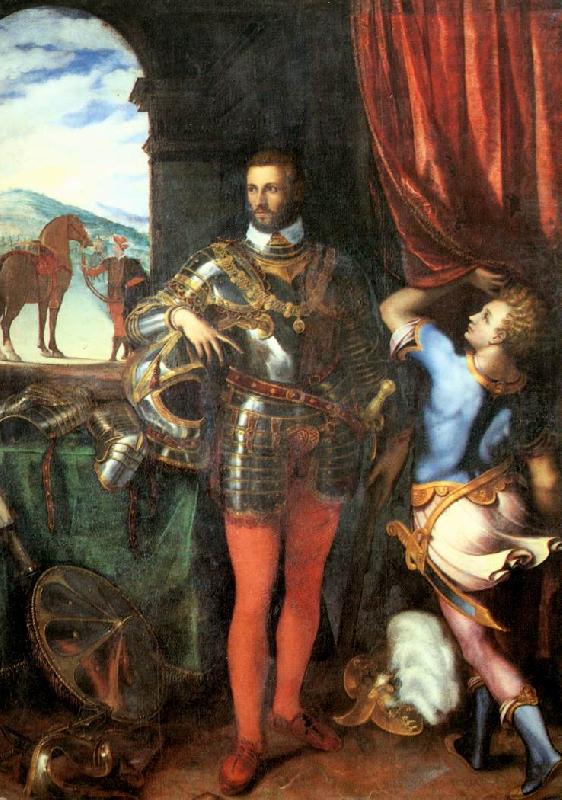 Portrait of Ottavio Farnese, CAMPI, Giulio